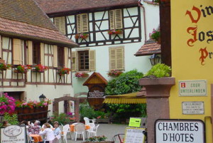 Photo d'une chambre d'hôtes de charme en Alsace