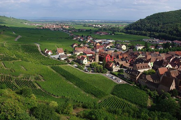 Photo de Kaisersberg sur la Route des Vins d'Alsace