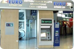 Retirez votre argent à l'aéroport de Strasbourg avec  la CIC