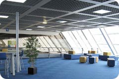 Espace détente à l'aéroport de Strasbourg