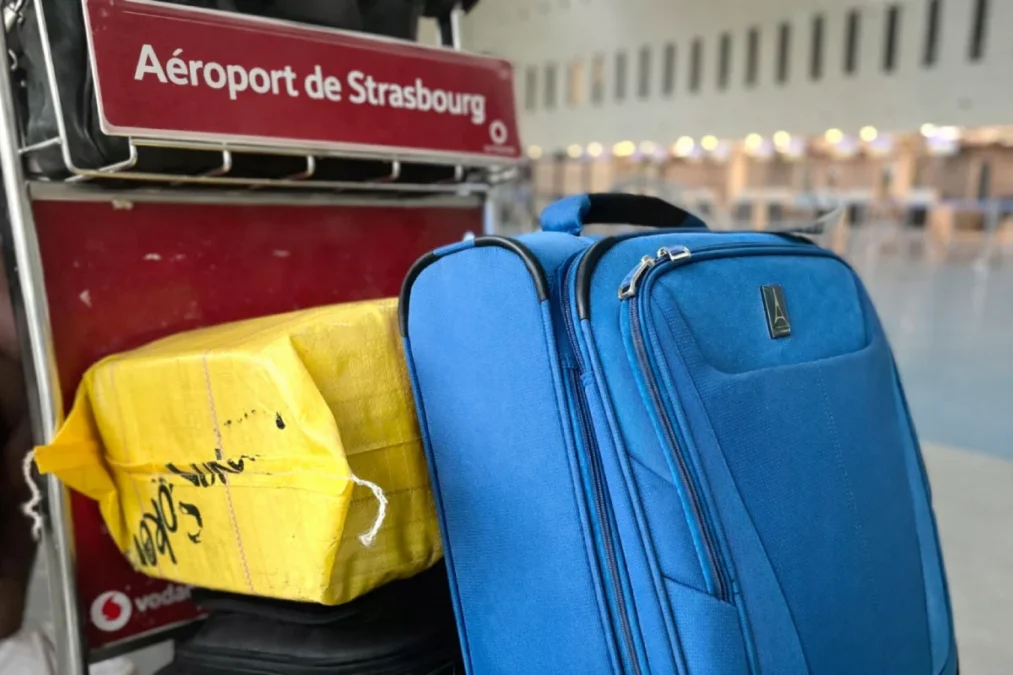 Enregistrement des vos bagages à l'aéroport de Strasbourg
